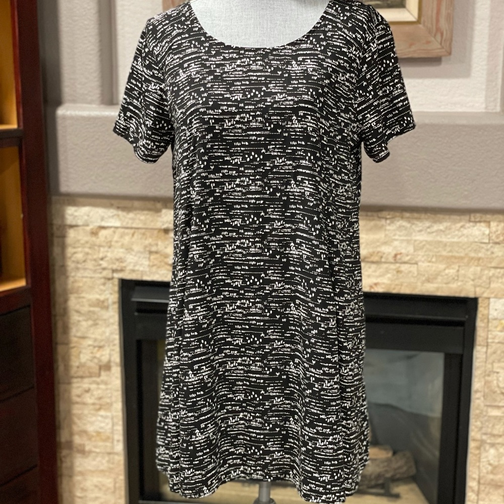 Mini dress LUSH size M color black&white